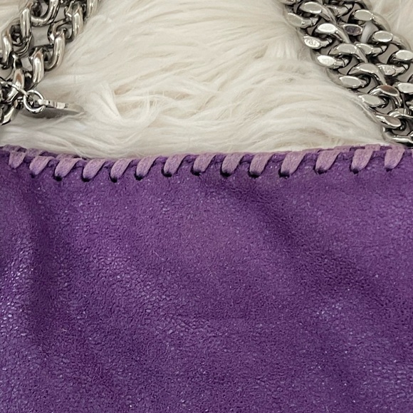 ❌SOLD❌ Stella McCartney Purple Chain-Trimmed Women's Bag EUC - Picture 9 of 9